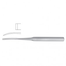 Hibbs Bone Osteotome Curved Stainless Steel, 24.5 cm - 9 3/4" Blade Width 6 mm